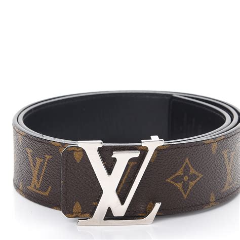 louis vuitton belt initiales|louis vuitton 30mm reversible belt.